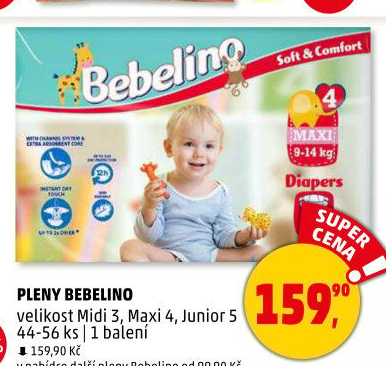Pleny dětské Bebelino