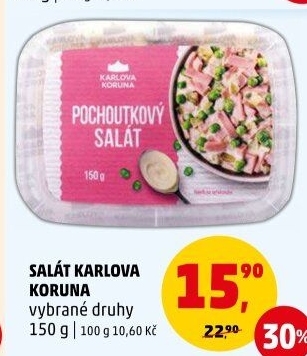 Saláty Karlova Koruna