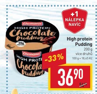 Dezert pudink High protein Ehrmann