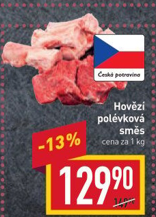 Hovězí polévková směs