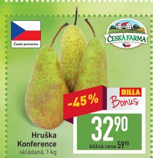 Hrušky Konference Česká farma