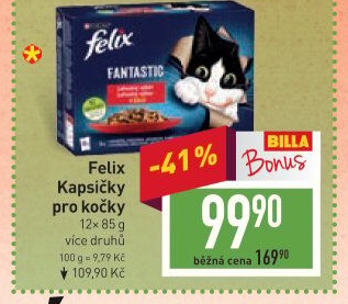 Kapsičky pro kočky Felix Purina