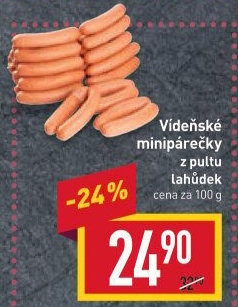 Minipárečky vídeňské