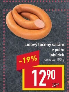 Salám Lidový točený