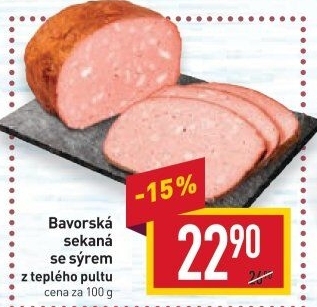 Sekaná bavorská se sýrem