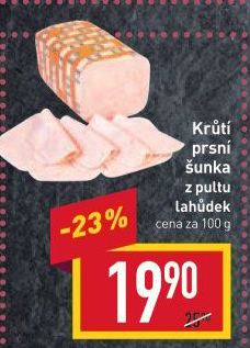 Šunka krůtí prsní