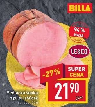 Šunka sedlácká Le&amp