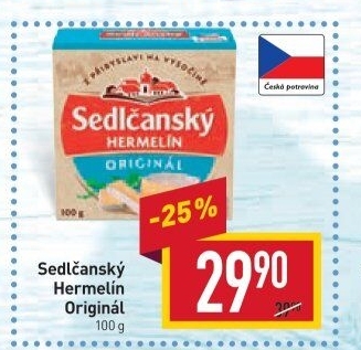 Sýr Hermelín Sedlčanský