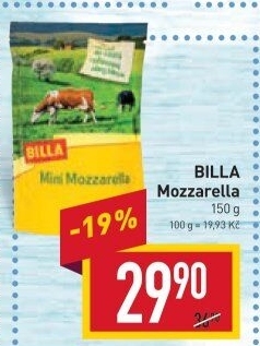 Sýr Mozzarella Billa