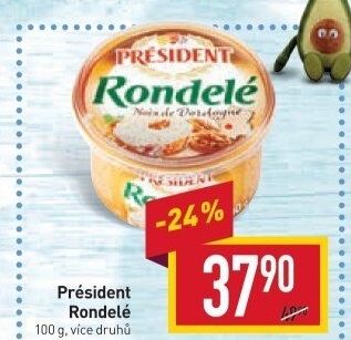 Sýr termizovaný Rondelé President