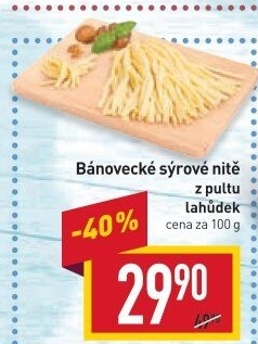 Sýrové nitě Bánovecké Milsy