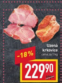 Uzená krkovice
