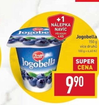 Jogurt Jogobella Zott