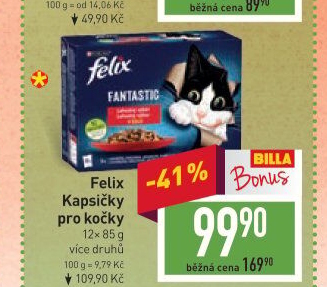 Kapsičky pro kočky Felix Purina