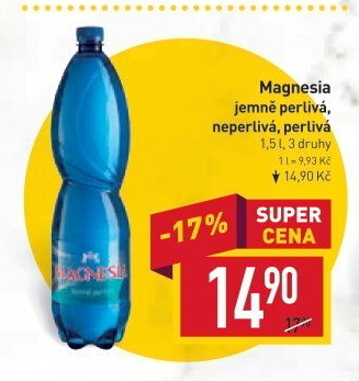 Přírodní voda Magnesia