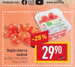 Rajčata cherry
