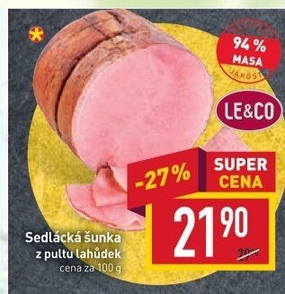 Šunka sedlácká Le&amp
