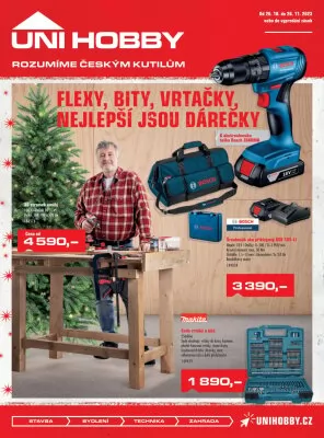 akční leták UNI HOBBY 26.10.2023-26.11.2023