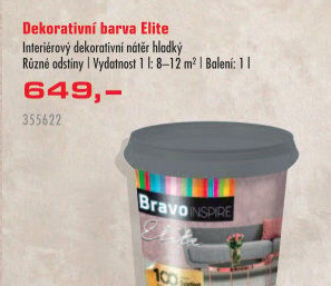 Barva dekorativní Elite Bravo Inspire