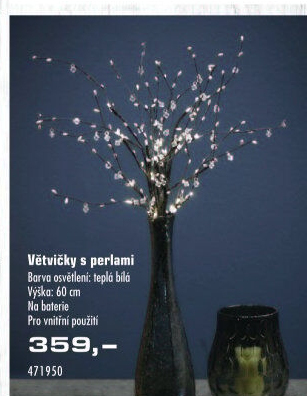 Dekorativní LED větve