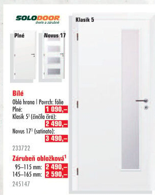 Interiérové dveře Solodoor