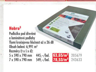 Izolační podložka Hobra Asko