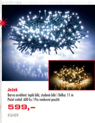LED světelný řetěz Retlux