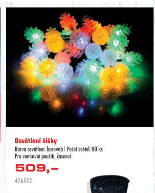 LED světelný řetěz Retlux