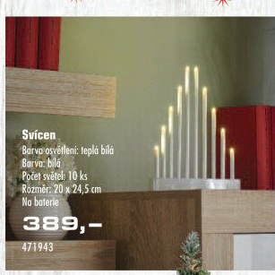 LED svícen