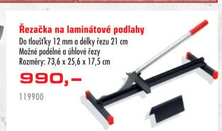 Řezačka na laminát Meister