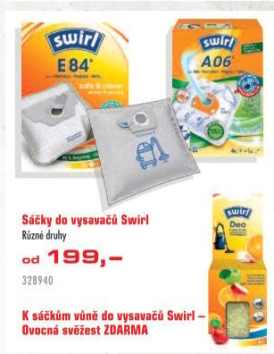 Sáčky do vysavače Swirl