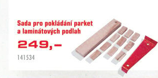 Sada pro pokládání parket a laminátových podlah Conmetall