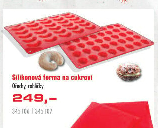 Silikonová forma na ořechy Culinaria Banquet