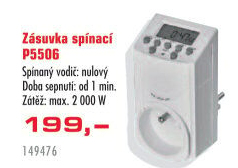 Spínací digitální zásuvka Emos
