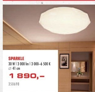 Stropní LED svítidlo Sparkle Smart s dálkovým ovladačem Top Light