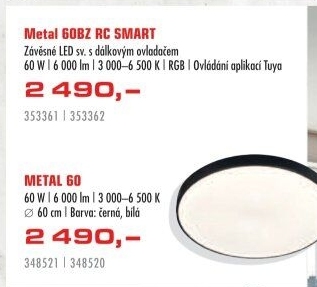 Stropní svítidlo Metal Top Light