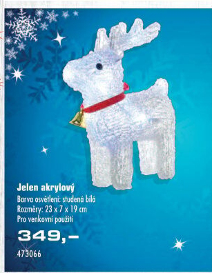 Svítící LED dekorace Retlux