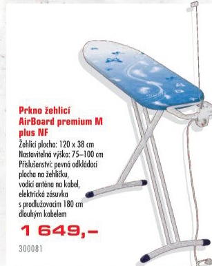 Žehlicí prkno AirBoard Premium M Plus Leifheit