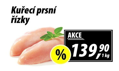 Kuřecí prsní řízky