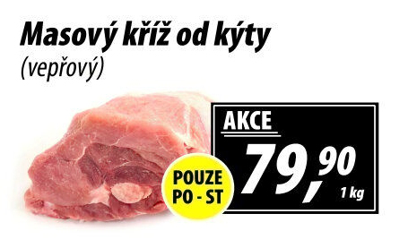 Vepřový kříž od kýty