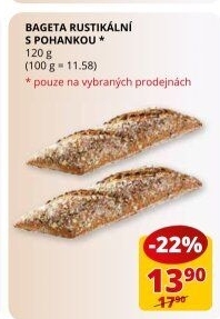 Bageta rustikální