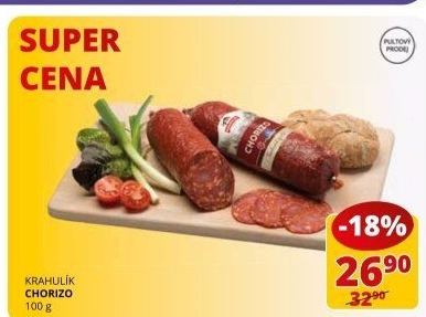 Salám Chorizo Krahulík