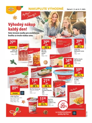 akční leták Globus 1.11.2023-7.11.2023
