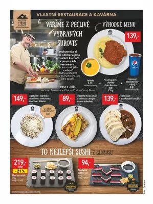 akční leták Globus 1.11.2023-7.11.2023