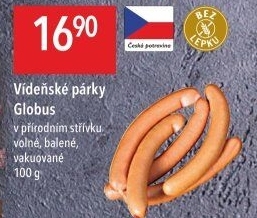 Párky vídeňské Globus