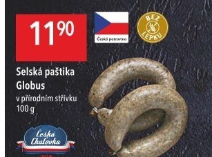 Paštika selská Globus