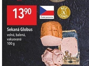Sekaná masová Globus