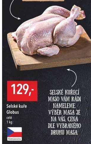 Selské kuře Globus