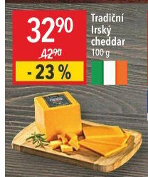 Sýr Cheddar irský 48%