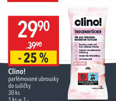Ubrousky do sušičky Clino!